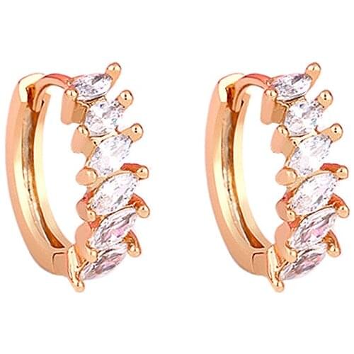 Womens Earrings Fashion Personality Charm Earrings Zircon Earrings Designed For Ladies Banquet Wedding Gifts For Girlfriend