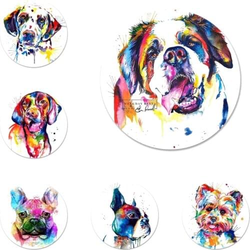 French Bulldog Dog Pug Badge Brooch Pin Accessories For Clothes Backpack Decoration gift