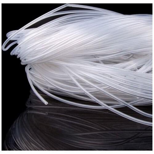 10M Long 1.5x3mm Clear Transparent Silicone Translucent Tube Water Air Pump Hose Pipe Transparent Homebrew Hose