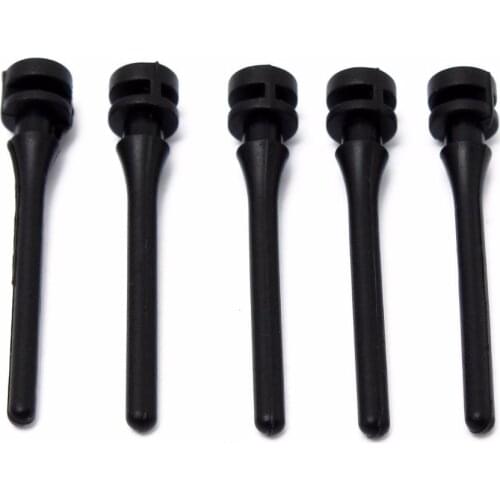 20PCS Gdstime Screw Pin Rivet Rubber PC Fan Anti Vibration Mount Silicone Screws Noise Absorbtion Fans computer Rubber Screws