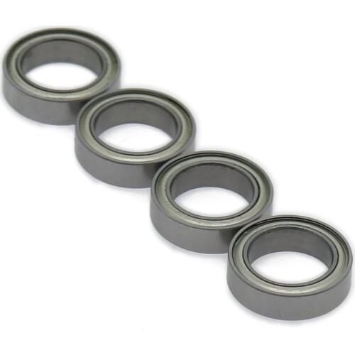 4PCS Ball Bearing 6x12x4 15x21x4 7x14x5 4x10x4 5x8x2.5 5x10x4 12x18x4 5x13x5 6x12x4mm For Rc Model Car 1/10 Traxxas Trx-4Crawler
