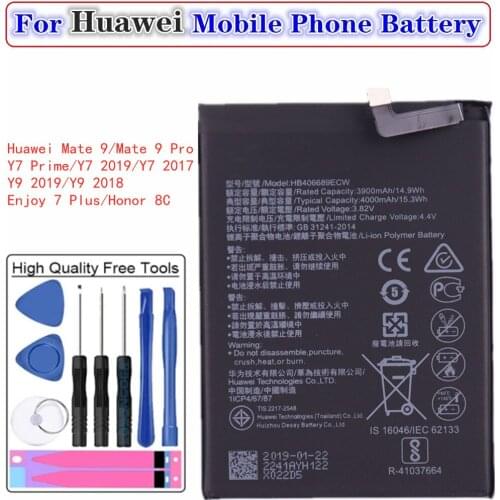 HB406689ECW For Huawei Mate 9,Mate 9 Pro,Y7 Prime,Y7 2019,Y7 2017,Y9 2019,Y9 2018,Enjoy 7 Plus,Honor 8C Phone Battery + Tools