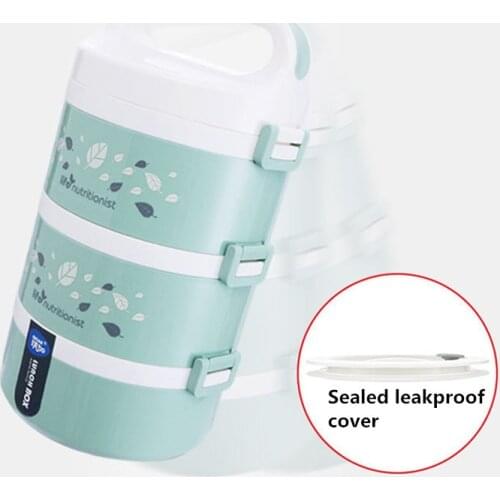 Large Capacity School Office Lunch Box Thermal For Food Bento Storage Box Stainless Steel Kids Lunch Box Heated Food Container