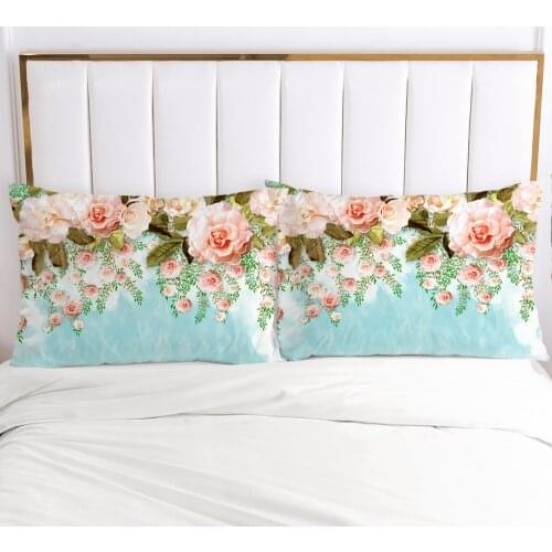 3D Pillow Case Pillowcase Custom 50x70 50x75 50x80cm Bedding For Wedding Decorative Pillow Cover Microfiber Home Textile
