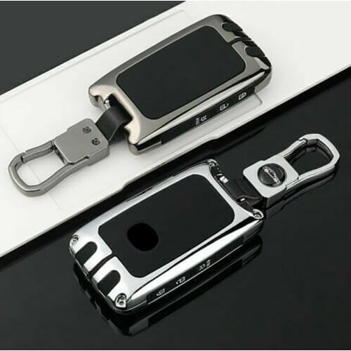 Zinc Alloy Car Key Cover for Mazda3 2019 2020 / CX-9 CX-5 2020 Car Smart Remote Control Key Chain Case Cover Car Accessories