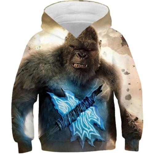 Goku Cartoon Fun Toddler Childrens Sweatshirt Hoodie Free Shipping Child Clothing Boys and Girls Tops Dragon-Ball Z Pullover