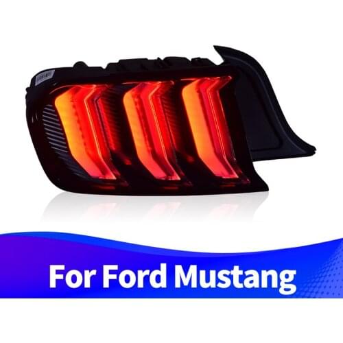 Taillight Assembly for Ford Mustang 2015-2019 LED running light LED brake light LED turn signal LED tail light