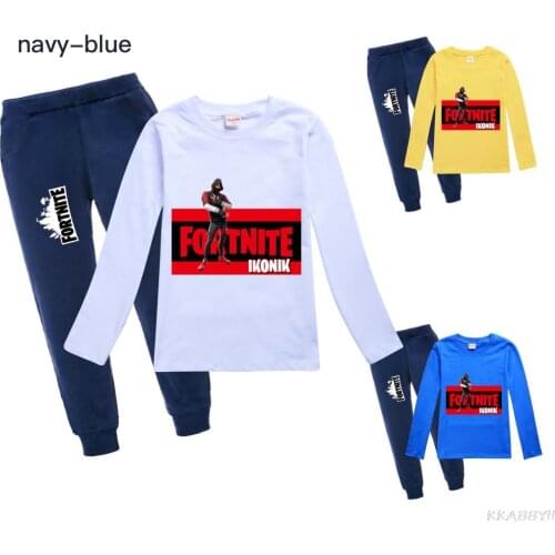 Fortnites Girls Clothing Sets Children Fashion Hoodies And Pant Set boys Clothing Spring Autumn Sports Suit Tracksuit