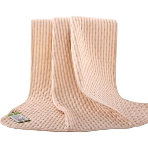 Baby Changing Mat Waterproof Diaper Nappy Urine Pad Cover Natural Organic Cotton Stroller Bed Sheet for Newborn Infant Portable