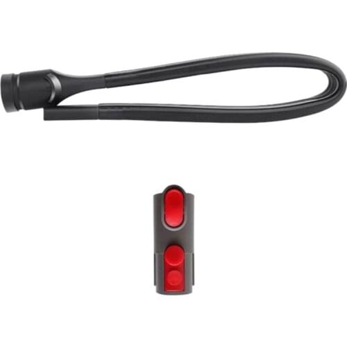 Hot TOD-Flexible Extension Crevice Tool Attachment for Dyson V8 V7 V10 V11 Vacuum Cleaner with Quick Release Converter Adapter