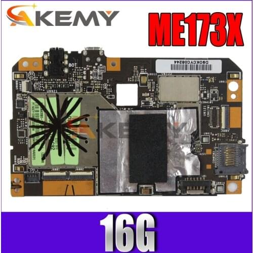 Akemy ME173X Tablet PC motherboard for ASUS ME173X ME173 ME17 Test original mainboard 16G