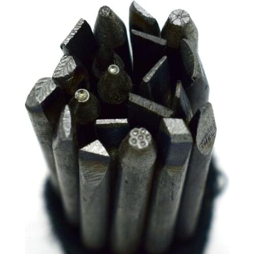 20Pcs Metal Stamp Set Assorted Punches Jewelry Making Tools