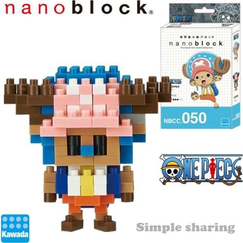 New NBCC-050 Nanoblock One Piece Chopper Building Blocks Toy 160 Pcs Funny Creative Educational Mini Bricks For Kids Great Gift