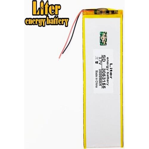 Tablet pc 3.7V,3500mAh (polymer lithium ion battery) Li-ion battery for tablet pc 7 inch 8 inch 9inch [3053155]