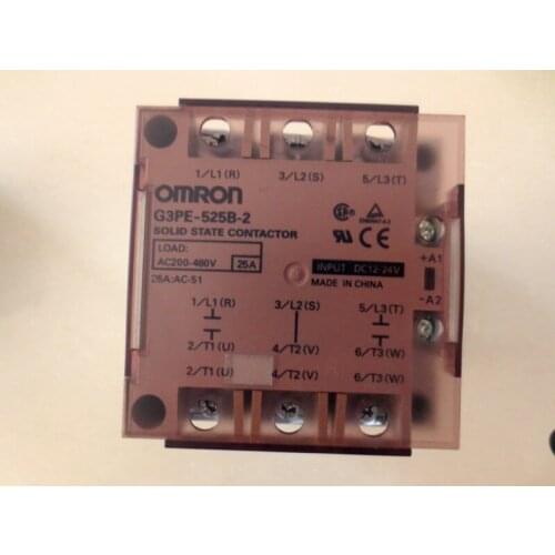 Genuine Omron solid state relay three-phase G3PE-525B-3N 535B 545B DC12-24
