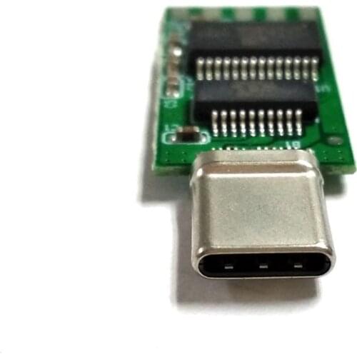 FTDI ft2321xs USB rs232 Serial Adapter with Type c to rs232 Converter PCBA