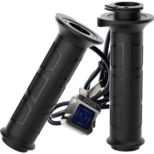 Motorcycle ATV Electric Heated Grips for 7/8 Inch Handlebar Motorcycle Hander Modified Handlebar Grips Dirt Bike Accessories