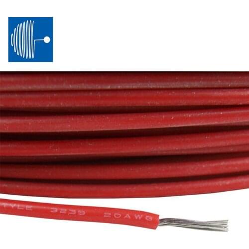 SHENGPAI 2M/5M 18/20/22/24/26/28/30AWG Silicone Wire Flexible Stranded Copper multi core Wires Electrical Cables