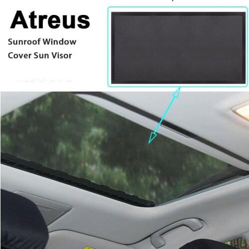 Atreus Car Top Roof Sunroof Window Sun Shade Visor Curtain Covers For Mitsubishi Suzuki Subaru Acura Jeep Fiat Hyundai Solaris