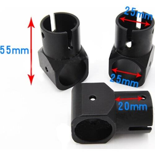 16mm 20mm 25mm 30mm Aluminum alloy tee carbon tube CNC aluminum alloy Pesticide spraying Drones Parts