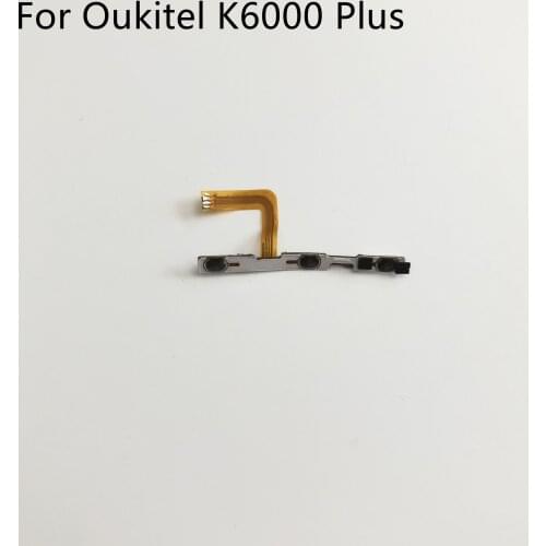 Used Power On Off Button+Volume Key Flex Cable FPC Replacement For Oukitel K6000 Plus MTK6750T Octa Core 5.5" FHD 1920x1080