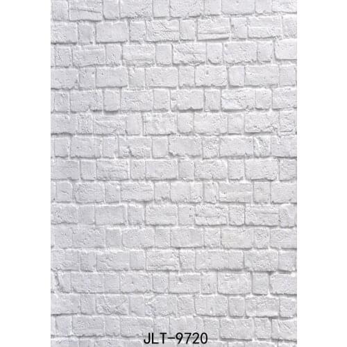 Pure White Brick Wall Photography Backgrounds Birthday Party Wedding Photoshoot Vinyl Photographic Backdrops for Photo Studio