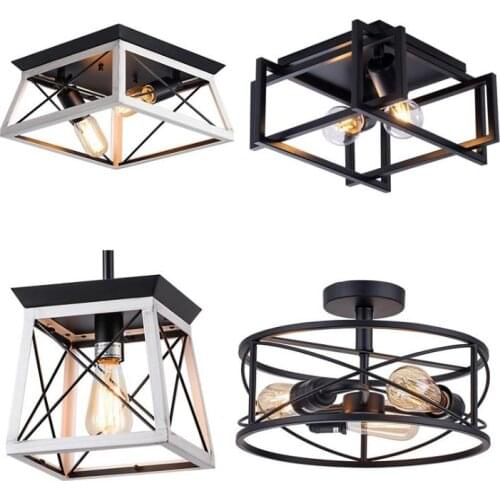 Industrial design deco vintage hanging lamp for living room loft pendant dining room Ceiling light kitchen fixture suspension