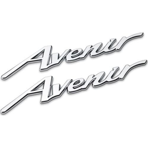 Avenir Car Fender Boot Sticker C Pillar 3D Metal Auto Side Badge Emblem Tuning for Buick Lacrosse Enclave Regal Envision Avenir
