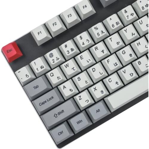 Cherry 125 Key Granite Color ANSI ISO PBT Keycap For Mechanical Keyboard Custom Cherry MX Keycap Sets 61 84 96 Keychron GMMK TKL