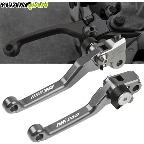 CNC For SUZUKI RMZ 250 2007-2017 Motorcycle Brake Clutch Lever Dirt bike Pivot Lever RMZ250 07-17 2008 2009 2010 Handle Levers