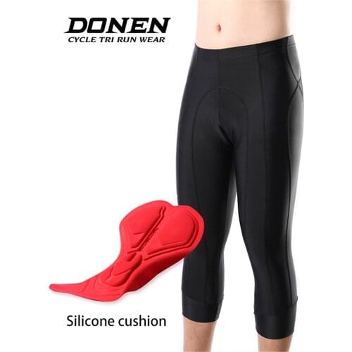 DONEN Cycling Tights MTB Bike Pants Downhill Bicycle Pants Spring Autumn Man Cycling Pants With 3D Gel Pad Cycling Trousers