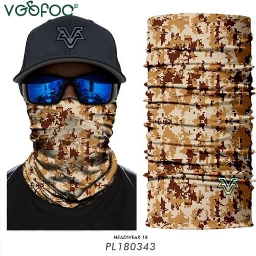 Headwear Quick-Dry Balaclava Camping Camouflage Neck Warmer Bandana Ciclismo Face Mask Fishing Scarf Hunting For men Headband