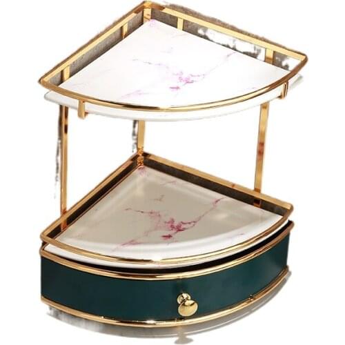 Light Luxury Cosmetics Storage Rack Internet Celebrity Finishing Storage Box Dresser Table Skin Care Products