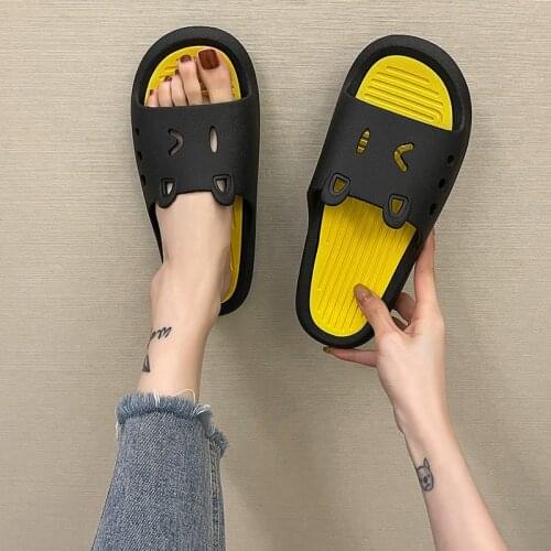 Summer Slippers Shower Sandal EVA Massage Drainage Holes Non-Slip Light Bathroom Indoor Women Men Flip Flops Pool Shoes Slide