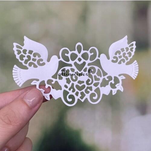 Love pigeon Metal Cutting Dies Stencils Die Cut for DIY Scrapbooking Album Paper Card Embossing