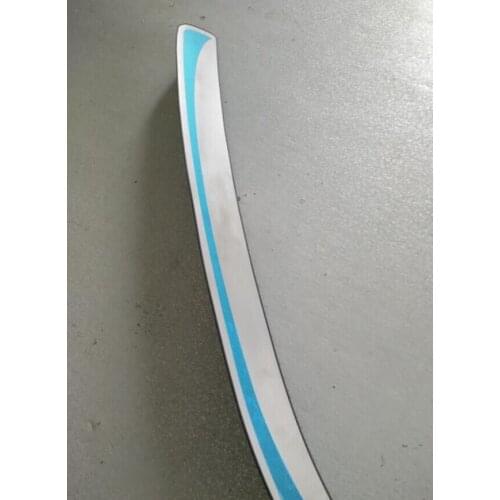 Stainless steel Rear Bumper Sill FOOT PLATE for VW GOLF 7 MK7 2013 2014