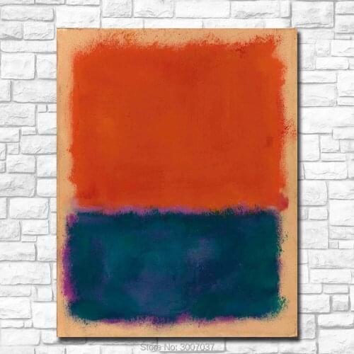 Large Size Wall Pictures For Living Room Abstract Mark Rothko untitled Painting On Canvas Art Home Decor Modern Oil Painting