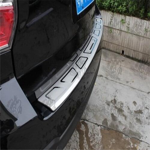 Stainless Steel Rear Trunk Scuff Plate Door Sill Bumper Protector For 2013-2017 Subaru Forester