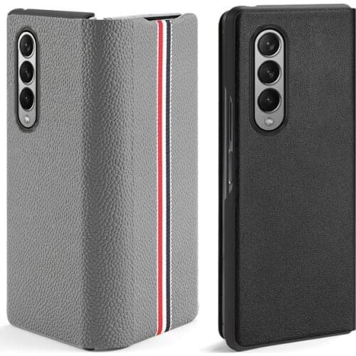 Leather Material 2021.8 New Case For Galaxy Z Fold 3 Case For Galaxy Z Fold3 5G Case For Galaxy Z Fold 2 Case