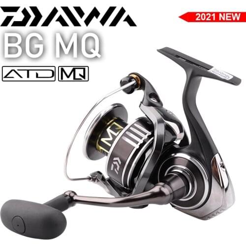 New 2021 DAIWA BG MQ Spinning Fishing Reels 5000D-H/6000D-H Gear Ratio 5.7:1 Max Drag 12kg 6BB Reel Spinning Wheel Metal Spool