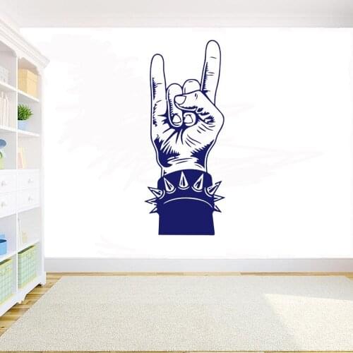 Hand of Victory Wall decal music fans sticker art decor decals home decor for living room bedroom wall tattoo wallpaper G898