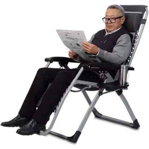 Folding recliner lunch break office nap balcony leisure home portable comfortable lazy chair