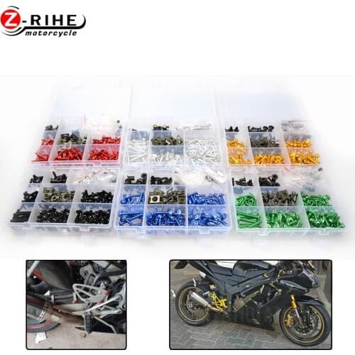 Universal Aluminum Motorcycle accessories Fairing Bolt Screw Fastener Fixation For HONDA VFR800 VFR800X VFR800F VFR 1200X 1200F