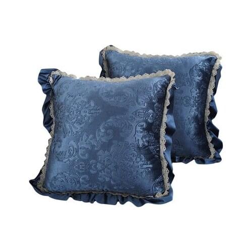 High quality Lace Jacquard pillow pillow cushion Home decoration sofa cushions Car Cushion Luxurious