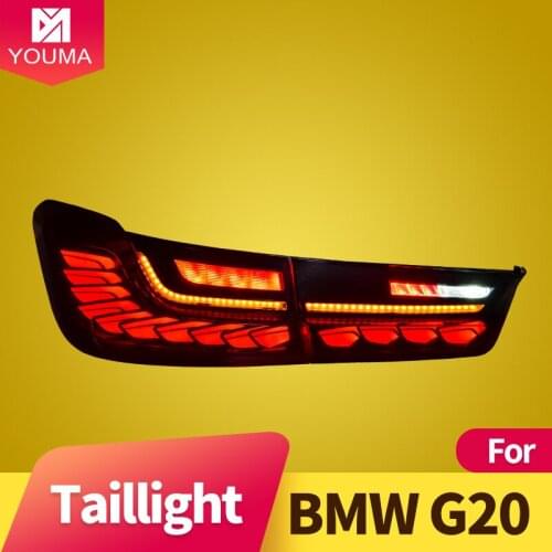 Taillight Assembly for BMW 3-Series G20 2019-2020 BMW G28 Sequential Turn Signal LED Brake Light 320i 325i Taillight