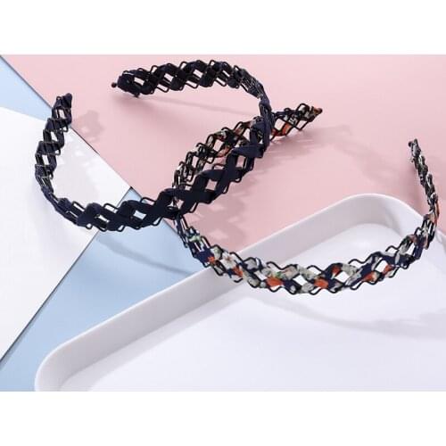 Hair Accessories Mujer Fashion Hair Band For Women Girls Kids Weaving Style Headband Hairbands Jewelry tiara