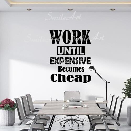 Free shipping Sentence Sticker Waterproof Vinyl Wallpaper Home Decor For Home Decor Living Room Bedroom Wall Decoration Murals