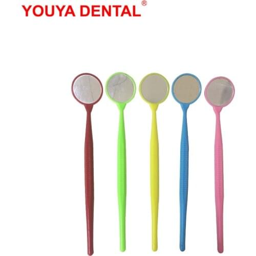 Large Oral Exam Reflector Mirror For Dental Dolls Plastic Anti-fog Lens Oral Hygiene Care Tooth Instrument Toy For Kids Children