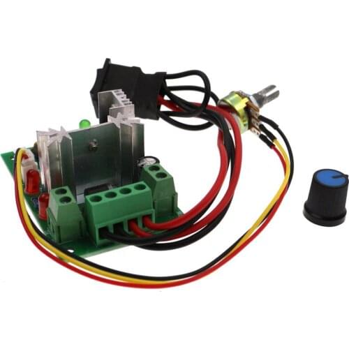 10V 12V 24V 36V Forward And Reverse Switch Pwm Dc Controller Dc Motor Governor Speed Controller Regulator Switch