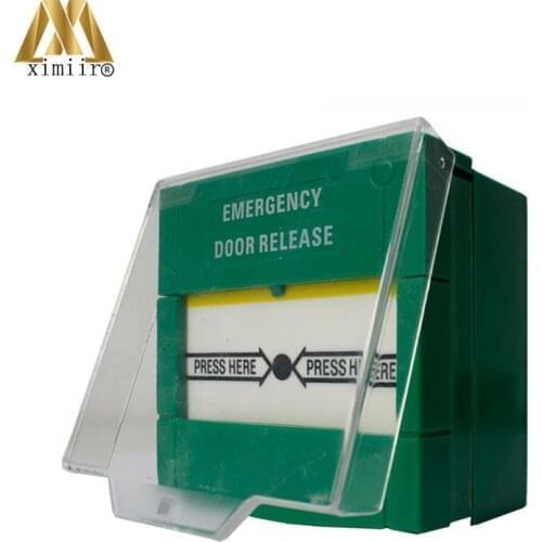Fire Emergency Glass Break Fire Alarm switch Door Release Urgent Button E20-2 Exit Release Switch With Cover